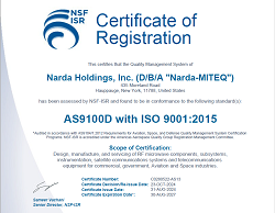 AS9100/ISO9001 Certification