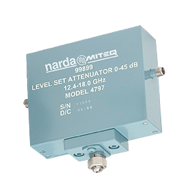 Attenuators Variable - Miniature SMA and 3.5 mm 0.8-26.5 GHz
