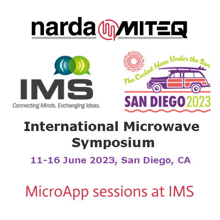 Narda-MITEQ offers two technical MicroApp sessions at IMS