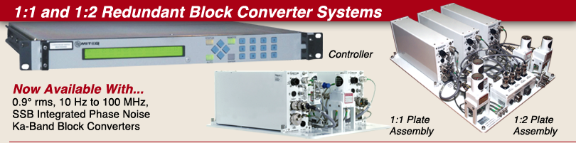 Redundant Block Converter Systems: 1:1 and 1:2